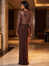 Load image into Gallery viewer, Sequin top dress
