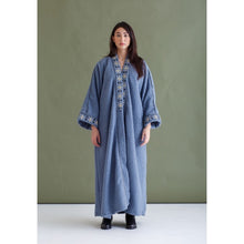 Load image into Gallery viewer, Baby Blue Embroidered  Sadu Bisht
