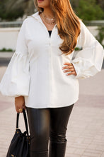 Load image into Gallery viewer, Royal Puff Sleeve Top (long)
