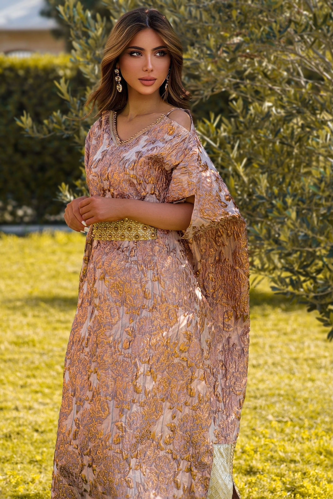 Jacquard Kaftan