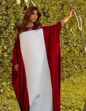 Load image into Gallery viewer, Two Tone Open Sleeves Kaftan
